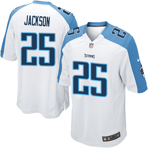 Nike Titans #25 Adoree' Jackson White Youth Stitched NFL Elite Jersey